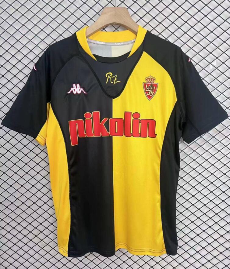 Camiseta Retro Real Zaragoza 2ª Equipación 01/02