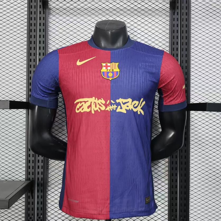 Camiseta del Barcelona 2024-2025 – Versión de Publicidad Authentic