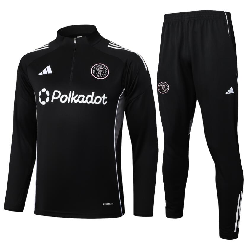 Chandal Miami fc (Hombre/Niño) 25/26 Negro + Pantalones