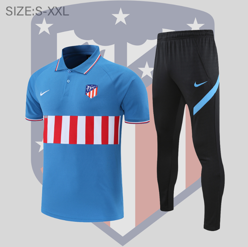 Polo Atletico Madrid Kit Azul