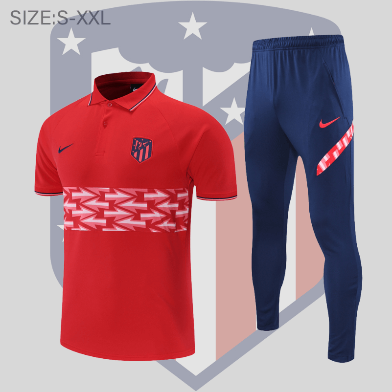 Polo Atletico Madrid Kit Roja