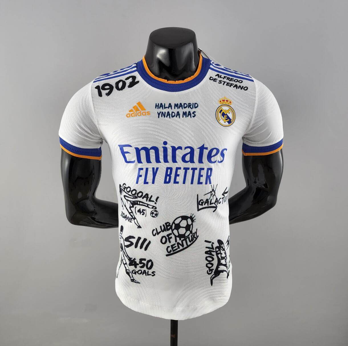 Camiseta 21/22 Real Madrid 13 Champions Liga De Campeones De La UEFA