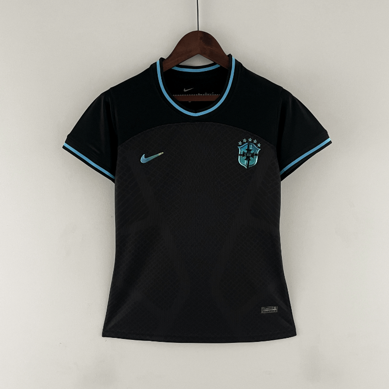 Camiseta Brasil Concepto 2022 Negro Mujer [Ba-555333] - €19.90 