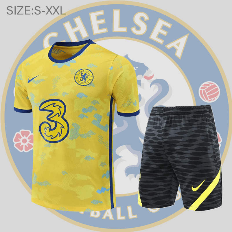 Camiseta Chelsea Conjunto De Entreno Manga Corta 22/23 Kit