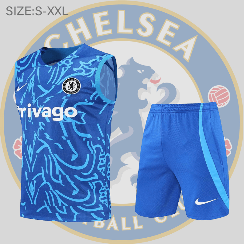 Camiseta De Fútbol Sin Mangas Chelsea Pre-Match 22-23