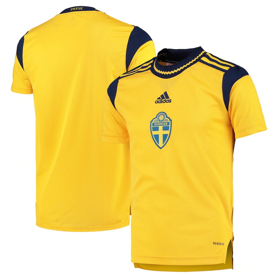 Camiseta De La Equipación Local Del Suecia - Niño