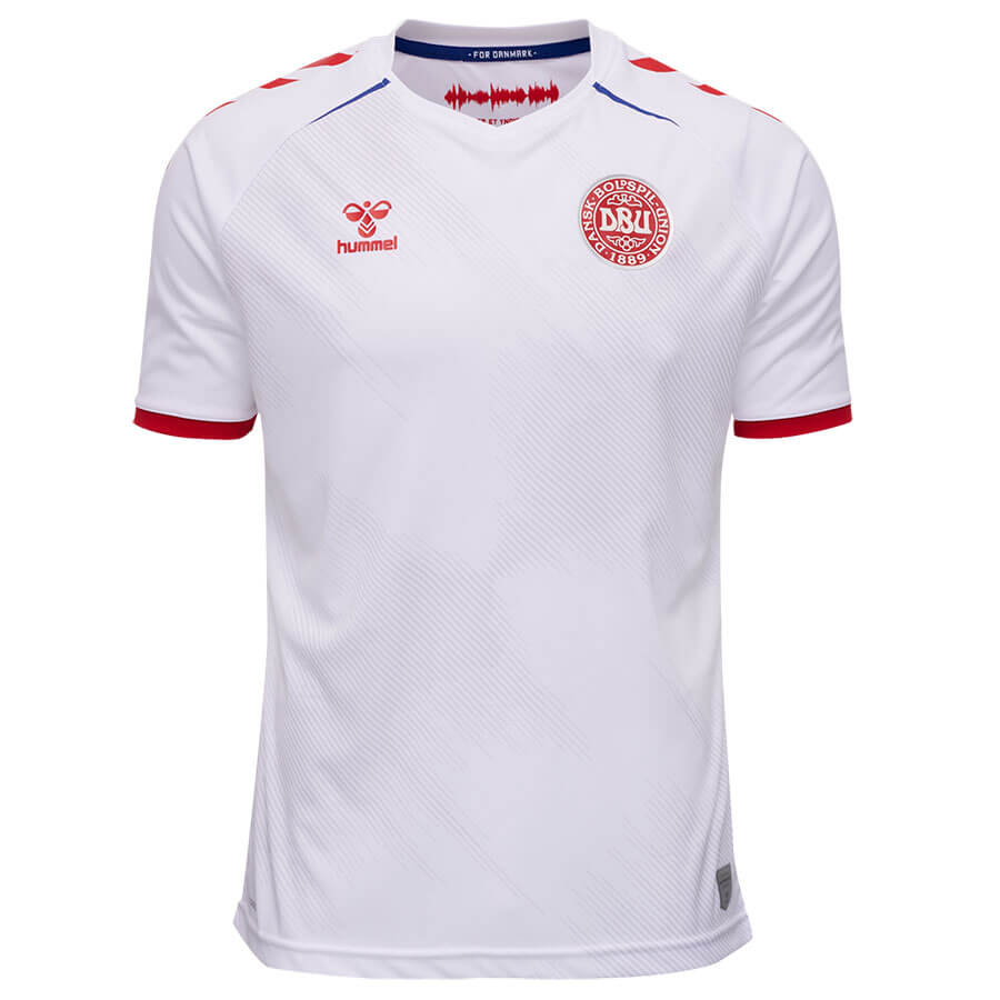 Camiseta Dinamarca Segunda Equipación 2021