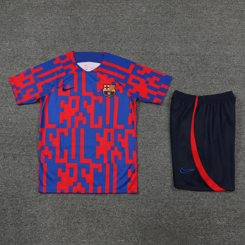 Camiseta FC Barcelona Pre-Match 2022-2023 + Pantalones