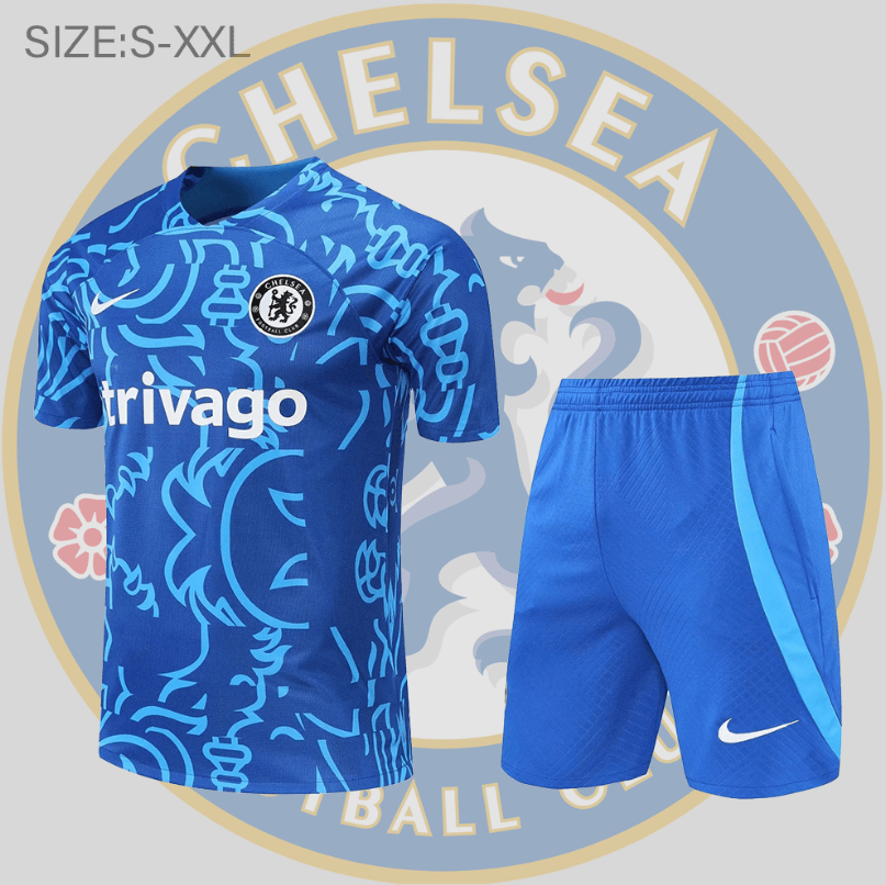 Camiseta FC Chelsea Pre-Match 2022-2023 + Pantalones