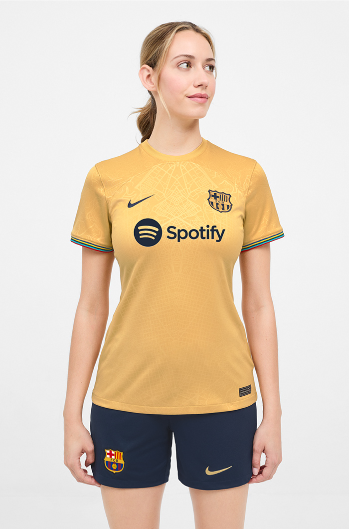 Camiseta Fc Barcelona Segunda Equipación 2022-2023 Mujer