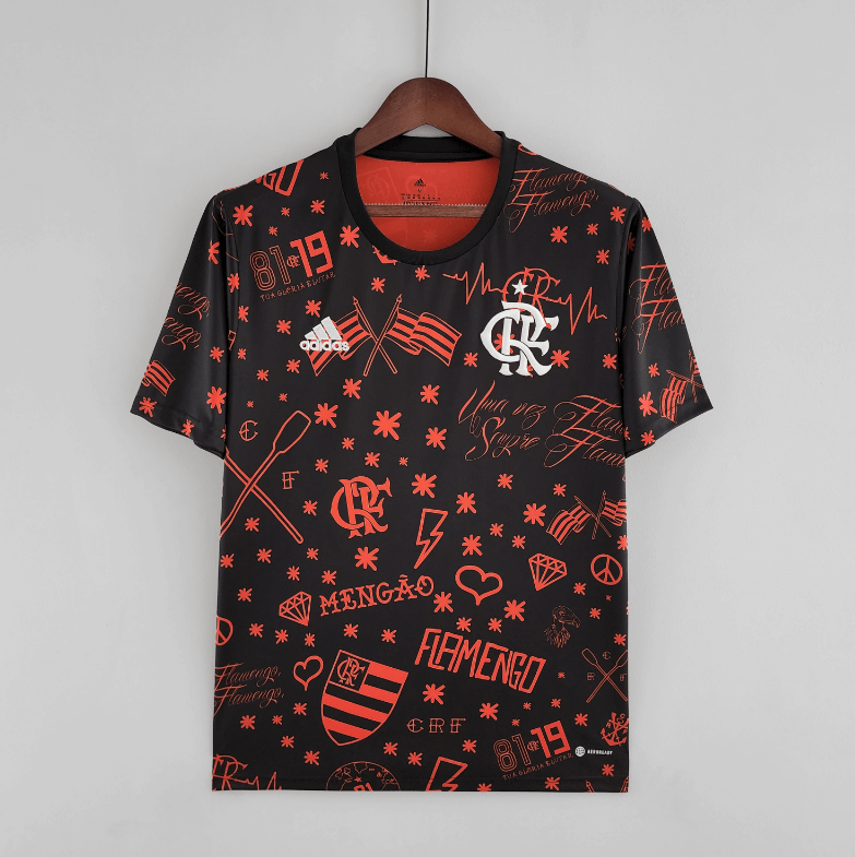 Camiseta Flamengo Pre-match 22/23