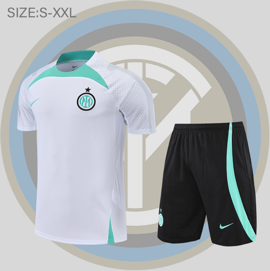 Camiseta Inter Milan Conjunto De Entreno Manga Corta 22/23 + Pantalones