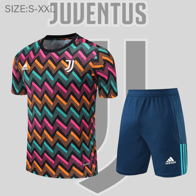 Camiseta Juventus Conjunto De Entreno Manga Corta 22/23 Kit