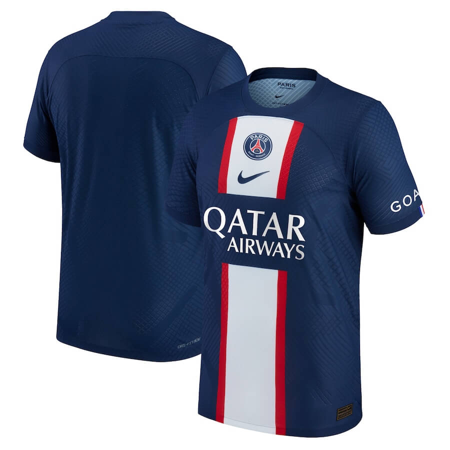 Camiseta Stadium de la 1ª equipación del PSG 2022-23