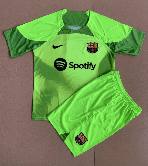 Camiseta Portero Barcelona Verde 22/23