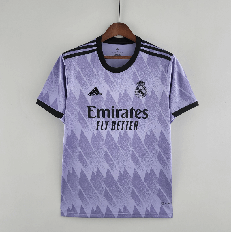 Camiseta Real M adrid Segunda Equipación 22/23 Niño