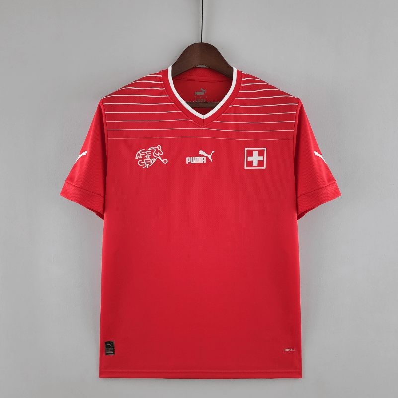 Camiseta Suiza Primera Equipación 2022