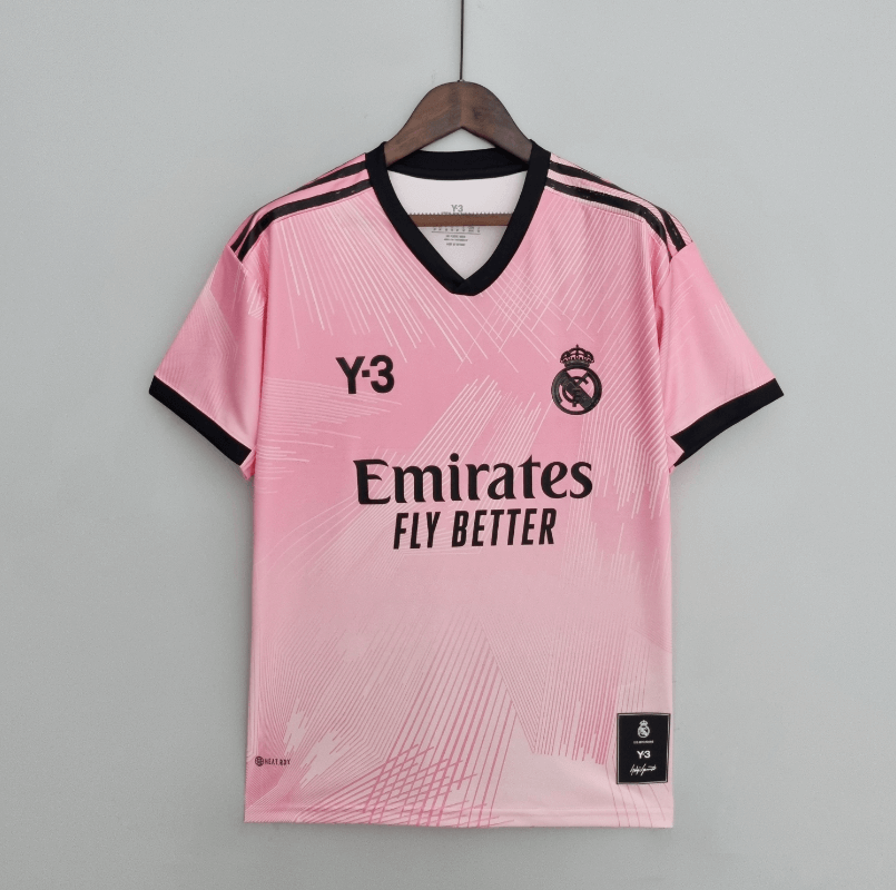 Camiseta Y-3 Real Madrid 120th Anniversary Rosa Niño