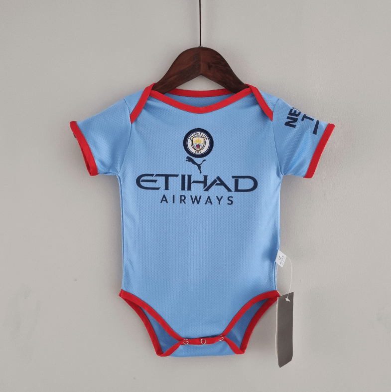 Miniconjunto Baby Manchester City Primera Equipación 22/23