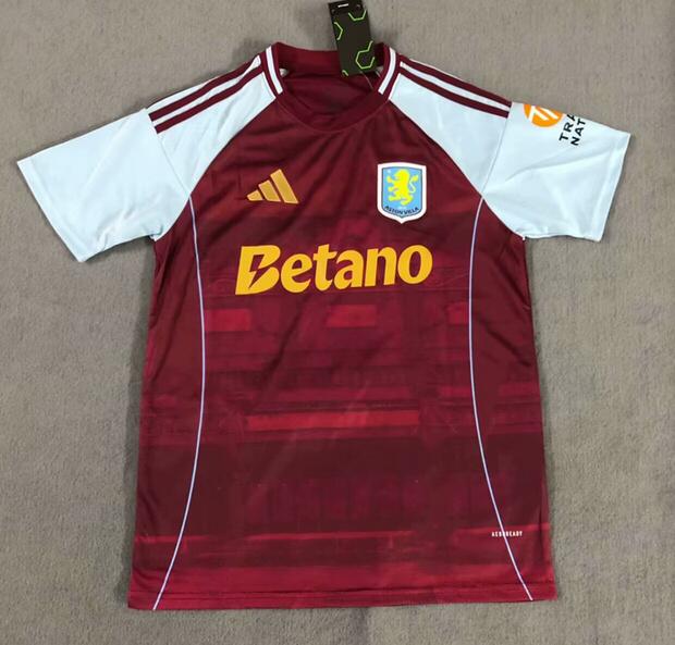 Camiseta Aston Villa 1ª Equipación 25/26