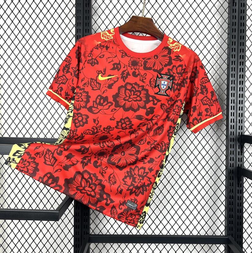 Camiseta Portugal Fc Pre-Match Rojo 25/26