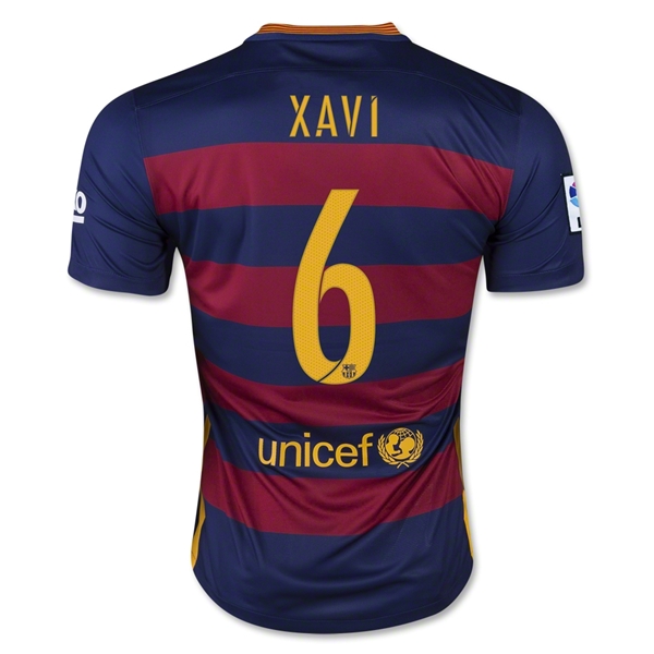 CAMISETA B-arcelona 15/16 XAVI PRIMERA EQUIPACIÓN