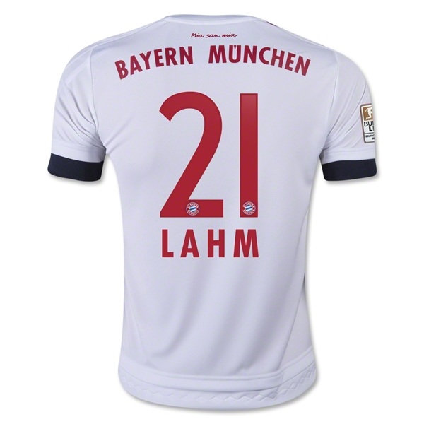 CAMISETA Bayern Munich 15/16 LAHM NIÑOS SEGUNDA EQUIPACIÓN