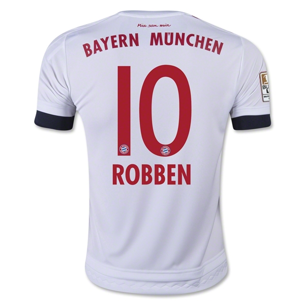 CAMISETA Bayern Munich 15/16 ROBBEN NIÑOS SEGUNDA EQUIPACIÓN