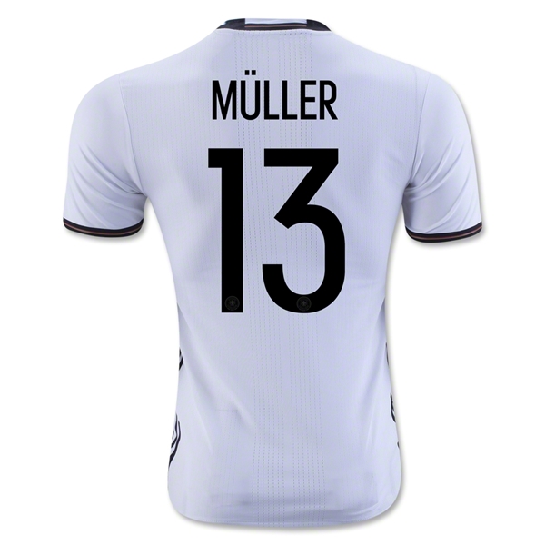 CAMISETA ALEMANIA 2016 MULLER Authentic PRIMERA EQUIPACIÓN