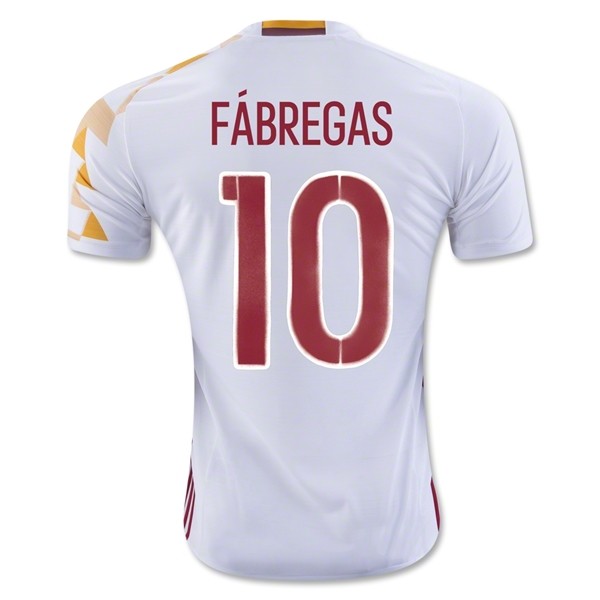 CAMISETA España 2016 FABREGAS SEGUNDA EQUIPACIÓN