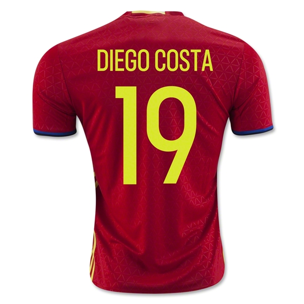 CAMISETA España 2016 DIEGO COSTA PRIMERA EQUIPACIÓN