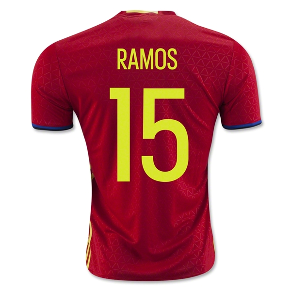 CAMISETA España 2016 RAMOS PRIMERA EQUIPACIÓN