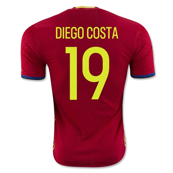 CAMISETA España 2016 DIEGO COSTA Authentic PRIMERA EQUIPACIÓN