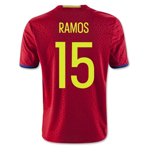 CAMISETA España 2016 RAMOS NIÑOS PRIMERA EQUIPACIÓN