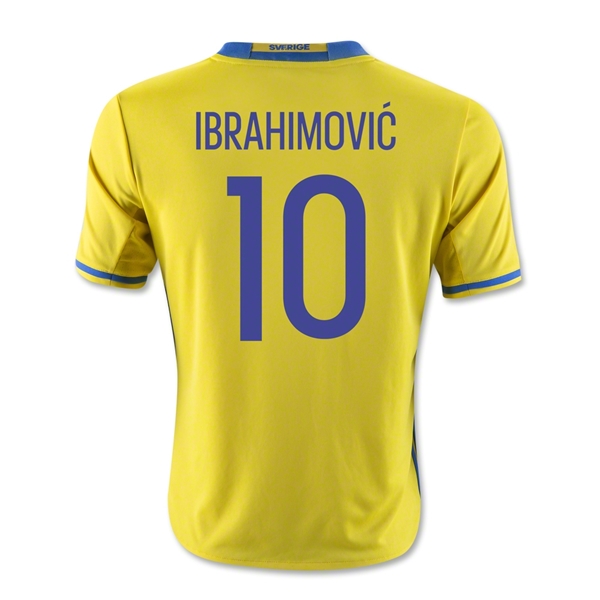 CAMISETA Sweden 2016 IBRAHIMOVIC NIÑOS PRIMERA EQUIPACIÓN