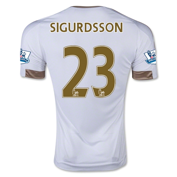 CAMISETA Swansea City 15/16 SIGURDSSON PRIMERA EQUIPACIÓN