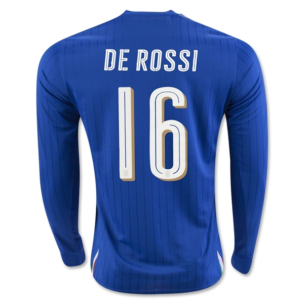 CAMISETA Italy 2016 DE ROSSI LS PRIMERA EQUIPACIÓN