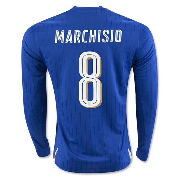 CAMISETA Italy 2016 MARCHISIO LS PRIMERA EQUIPACIÓN