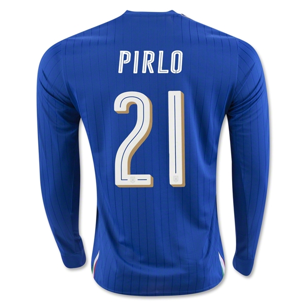 CAMISETA Italy 2016 PIRLO LS PRIMERA EQUIPACIÓN