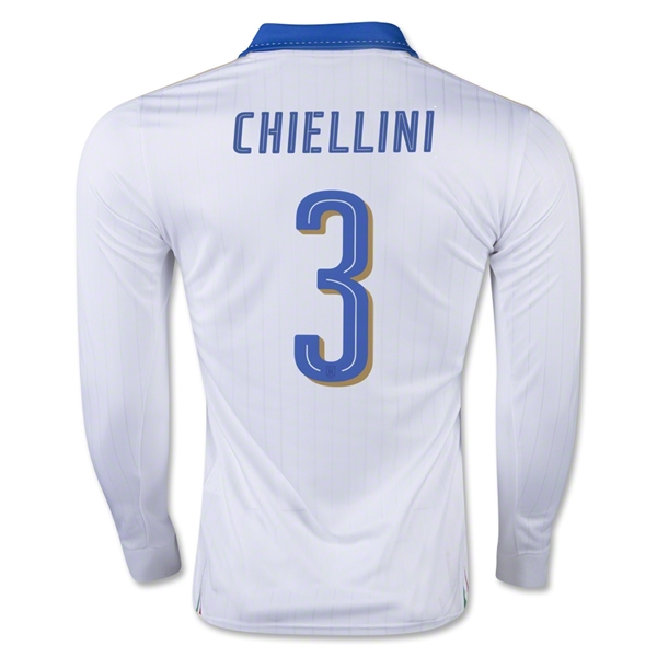 CAMISETA Italy 15/16 CHIELLINI LS SEGUNDA EQUIPACIÓN