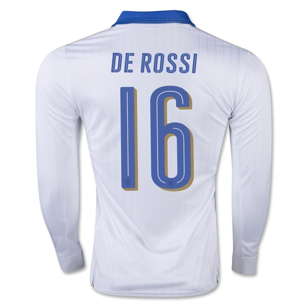 CAMISETA Italy 15/16 DE ROSSI LS SEGUNDA EQUIPACIÓN