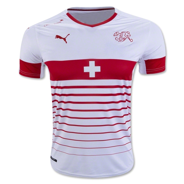 CAMISETA Switzerland 2016 SEGUNDA EQUIPACIÓN