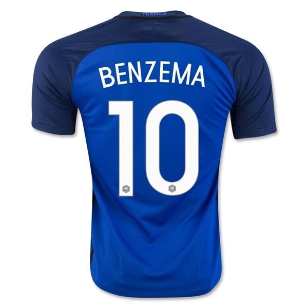 CAMISETA France 2016 BENZEMA PRIMERA EQUIPACIÓN