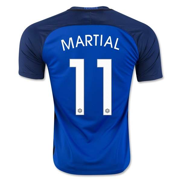 CAMISETA France 2016 MARTIAL PRIMERA EQUIPACIÓN