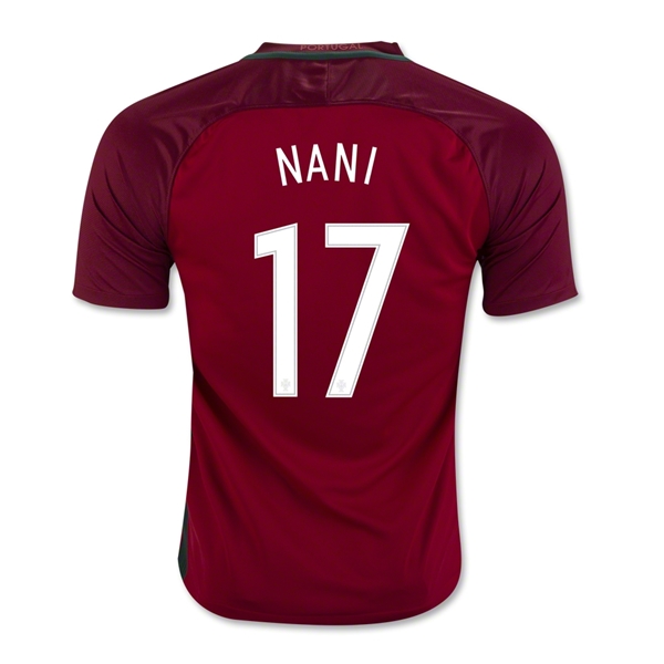 CAMISETA Portugal 2016 NANI PRIMERA EQUIPACIÓN