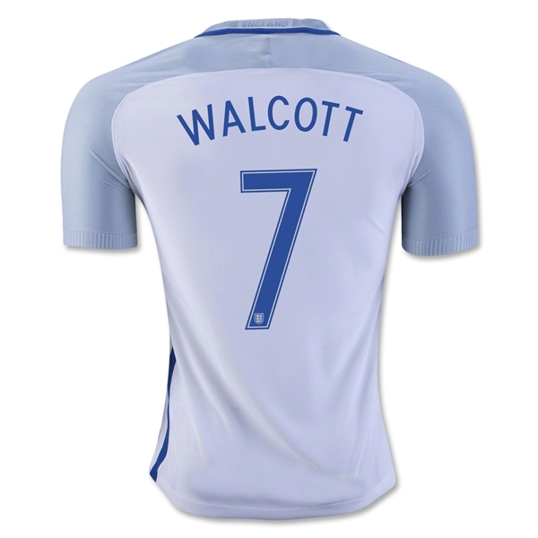 CAMISETA Inglaterra 2016 WALCOTT Authentic PRIMERA EQUIPACIÓN