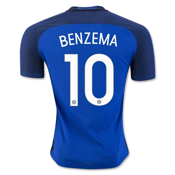 CAMISETA France 2016 BENZEMA Authentic PRIMERA EQUIPACIÓN
