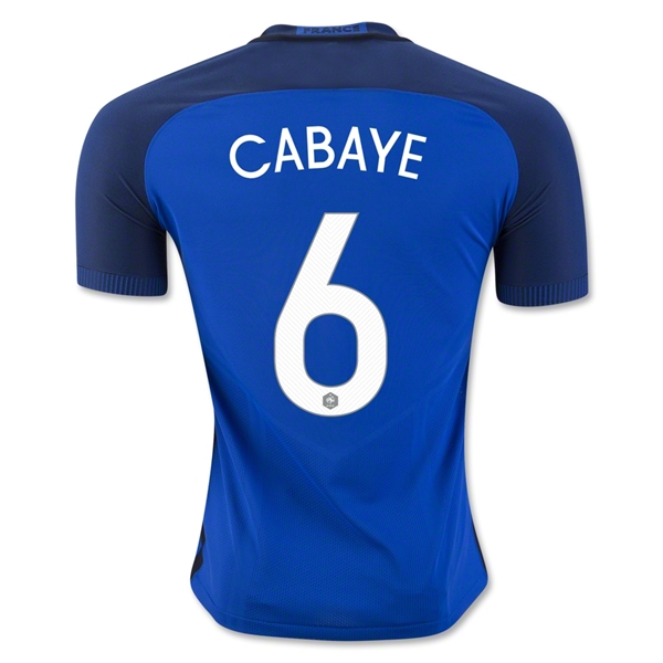 CAMISETA France 2016 CABAYE Authentic PRIMERA EQUIPACIÓN