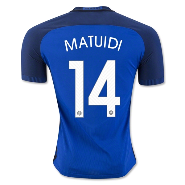 CAMISETA France 2016 MATUIDI Authentic PRIMERA EQUIPACIÓN