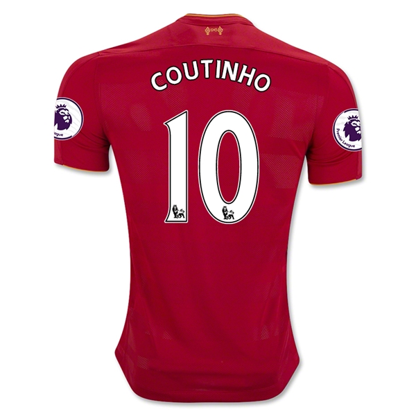 CAMISETA Liverpool 16/17 COUTINHO PRIMERA EQUIPACIÓN